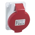 Gniazdo 32A 2P-E 380-415V IP44 50-60Hz