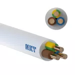 YDYżo 450/750 3x10 biały Kabel elektroenergetyczny, instalacyjny, wielożyłowy z izolacją PVC