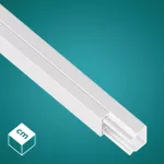 MKE / Kanał Elektroinst. PVC-U 15/17 Biały - 2 m (36 szt./op.)