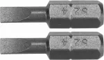 BITY 1/4"X25 MM, 4MM 2 SZT