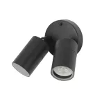 Wall fixture IP44 PIXA GU10 16W Black PX-0523-NEG