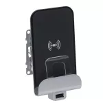 SUNO - Ładowarka indukcyjna + USB Typ A, Biały, Legrand