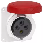 Gniazdo  32A 3P-E 380-415V IP67 50-60Hz