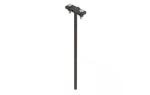 [LA 9005] Uchwyt dystansowy wbijany lub gwintowany L-250mm
