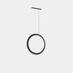 Pendant Circular Vertical Inward ø600 Recessed LED 39W LED neutral-white 4000K 0-10V Black 2611lm CV5A-00X9AZRU05