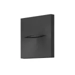 Wall fixture IP65 Hide Square 140mm x 140mm LED 2.7W LED neutral-white 4000K Urban grey 268 PX-0535-ANT