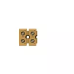 MK 6/2 Listwa zaciskowa jedno i wielobiegunowa, nr.katalogowy 0620420000