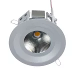 AMI LED SLM PremiumWhite, L09, wpust stropowy, 1280lm/14D/930/TD, srebrny aluminiowy (mat struktura) RAL 9006