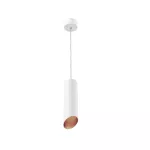 PIXO 210 wisząca max 1x50W, GU10, 230V, kolor miedzi, biały sygnałowy (mat struktura) RAL 9003 T068P21Wh961117
