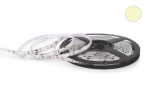 TAŚMA LED NEXTEC 12V / SMD 3528 - 300 LED / IP63 / BIAŁY CIEPŁY / PODŁOŻE BIAŁE / ROLKA 5m / 8mm