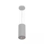 TUZ S1Wh AR111 wisząca max. 1x60W, G53, 12V/AC, srebrny aluminiowy (mat struktura) RAL 9006