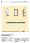 Obudowa poliestrowa - IP44/IP54, IK10, OS 40x50 daszek płaski