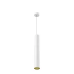 PIXO 410 wisząca max 1x50W, GU10, 230V, kolor złota, biały sygnałowy (mat struktura) RAL 9003 T068E41Wh962117