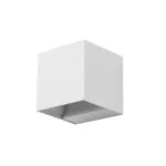 Wall fixture IP54 Rex LED 6.6W LED warm-white 3000K ON-OFF White 680 PX-0432-BLA