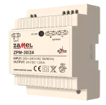 ZASILACZ IMPULSOWY 24V DC, 30W, TH-35 TYP: ZPM-30/24