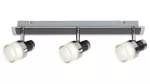 5023 Lampa łazienkowa Harold LED/15W IP44 (1200lm,4000K) chrom/czarny/opal 230V, 50Hz