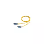 Patchcord światłowodowy, Actassi, OS2, LC-LC, dwustronny, LSZH, 1 m