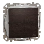 Łącznik świeznikowy IP44, Sedna Design & Elements, wenge