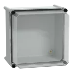 Puszka poliestrowa PLS pokrywa transparentna poliwęglanowa IP65 270x270x230 mm, PanelSet