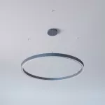 ALFREDO 1400/U wisząca DIRECT LED PHILIPS LV 88W/14000lm/3000K/TD, 230V, szary grafitowy (mat) RAL 7024