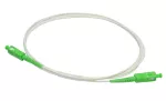 Patchcord SC/APC SM 10m LSZH G.657A1, 3mm, żółty lub biały