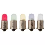 DIODA 10X25 BA9S DIODA NIEBIESKA BA9S 230AC LED