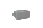 V8 Puszka elastyczna n/t 80x45x41mm IP54 8-wl klik z osł. popiel