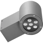 Oprawa ROTUNDA 1 LED ED 8W amber IP65 22 szary 8 W