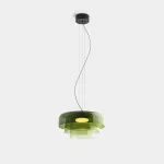 Pendant Levels 3 Bodies Ø420mm + Ø320mm + Ø220mm LED 19W SW 2700-3000-4000K PHASE CUT Black 1381lm 00-A041-05-08