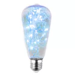 Żarówka Dekoracyjna LED Świetliki ST64 E27 2W 230V Niebieska