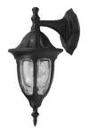 8341 Kinkiet ogrodowy Milano E27/1x60W dolny czar. 230V, 50Hz