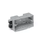 Puszka.osprzęt.PVC_P.(4/9)_M037350000; Do.kan.bez.przegrody; 2mech.4M.(108mm); [W:100÷200 x H:60/80]; K.[K].Szary; Ce