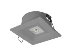 Oprawa LOVATO P ECO LED 1W 120lm (opt. otwarta) 1h jednozadaniowa szara