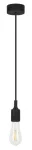 1412 Lampa wisząca Roxy E-27 1x max. 40W czarna 230V, 50Hz