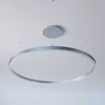 ALFREDO 1900/U wisząca DIRECT LED PHILIPS LV 128W/19734lm/3000K/TD/CAS, 230V, kolor srebra (gładki mat)