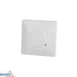 CZUJNIK MIKROFALOWY 800W 360* IP20 OKRĄGŁY BIAŁY