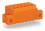 Złączka do płytek drukowanych 1,5 mm² RM 3,81 mm 7-bieg, pomarańczowa 739-337/001-000