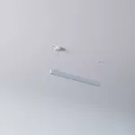 AVAR 850 wisząca, dyfuzor płaski OPAL, LED PHILIPS LV 19,2W/3170lm/940/TD/CAS, 230V, srebrny aluminiowy (mat) RAL 9006