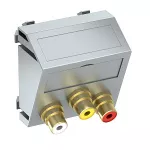 MTS-12R F AL1 Wspornik multimedia ze złączem, Audio / Video