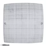 3889 Plafoniera Scottie 40x40, E27 2x60W chrom 230V, 50Hz