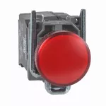 Harmony XB4 Wskaźnik świetlny czerwony żarówka BA9s 110/120V metalowy typowa soczewka