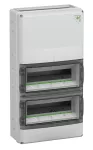 AK-F 28 Plus Skrzynki rozdzielcze, Rodzaj ochrony IP65, 28 Il. mod., Wytrzymałość udarowa IK08, Stopień ochrony II, Un 400V DC, DLG, UL-EU, VDE, bezhalogenowy