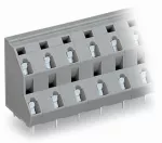 2-piętrowa złączka do płytek drukowanych 2,5 mm² RM 10 mm 24-bieg, szara 736-712