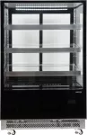 WITRYNA CHŁODNICZA 400L 90x80x144 CZARNA