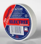 ELECTRIX 202 SuperFlex taśma elektroizolacyjna PCW 0,19 mm x 19 mm x 20 m biała