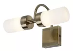 5746 Kinkiet łazienkowy Betty LED 2X4W brąz IP44 230V, 50Hz