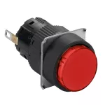 Harmony XB6 Kompletny wskaźnik świetlny, Czerwony, LED, Okrągły, 24 V DC, 16 mm, Plastikowy