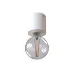 MINIMAL A1 stropowy max.1x60W, E27, 230V, biały sygnałowy (mat struktura) RAL 9003