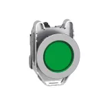 Lampka sygnalizacyjna zlicowany metal zielony Ø30 gładka soczewka zintegrowana dioda LED 24 V AC/DC Harmony XB4