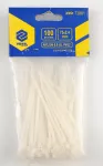 OPASKI PLASTIKOWE 80X2,5 100SZT. BIAŁE